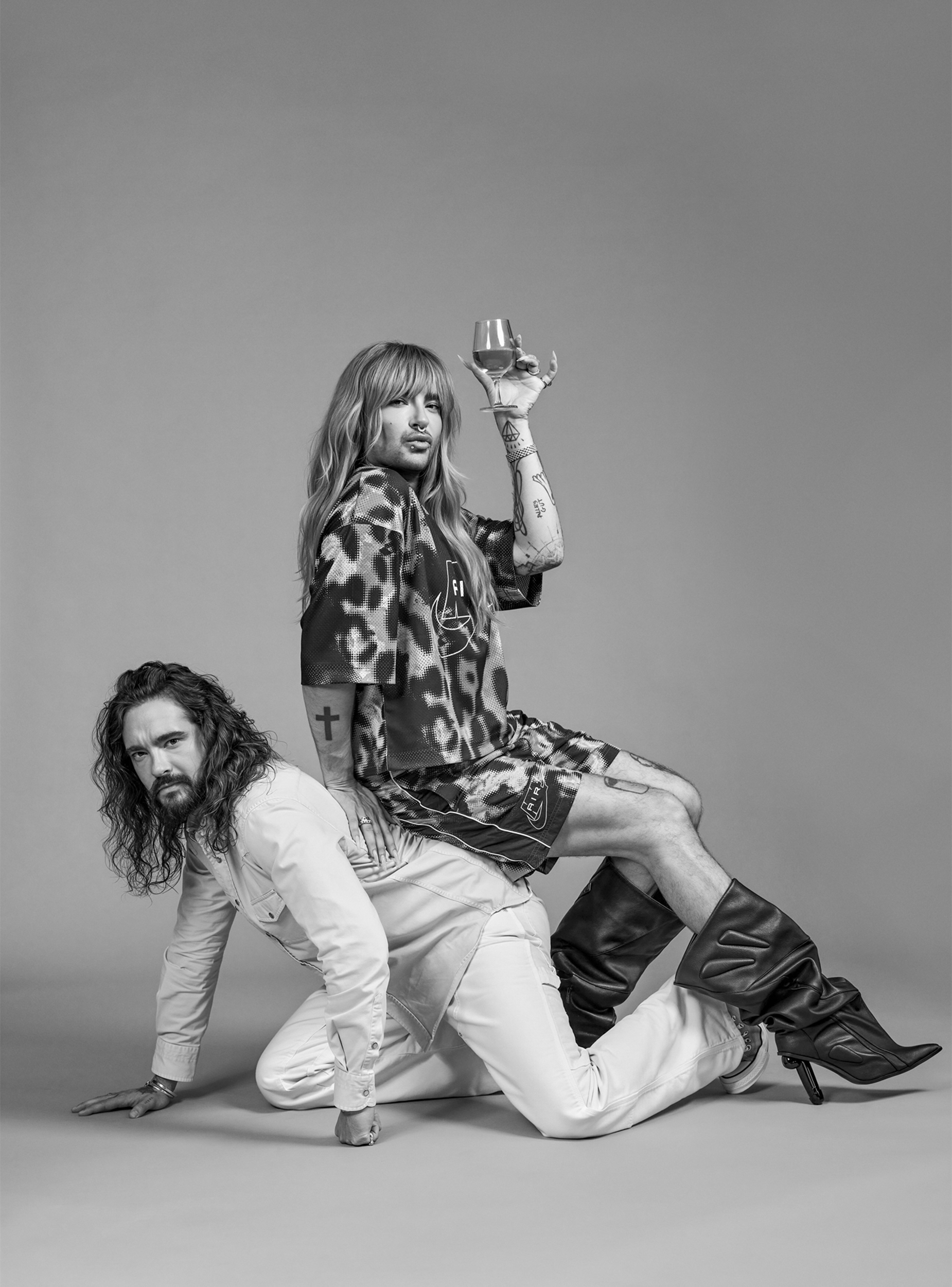 bill+tom kaulitz für sz-magazin