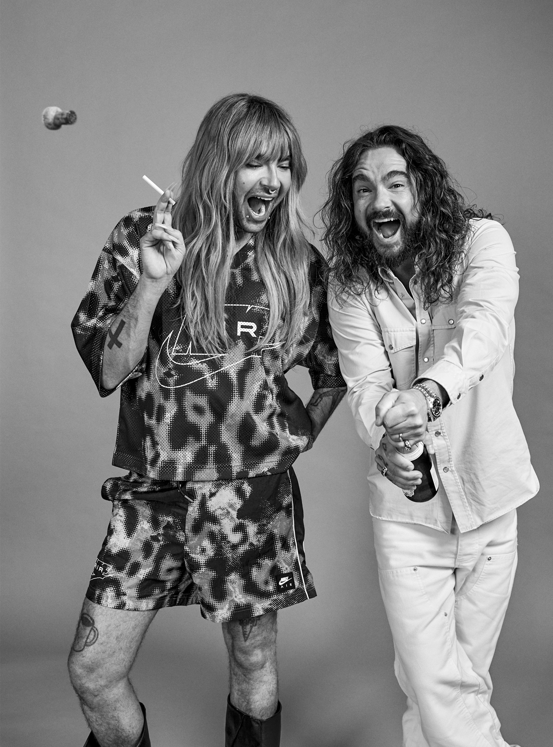 bill+tom kaulitz für sz-magazin